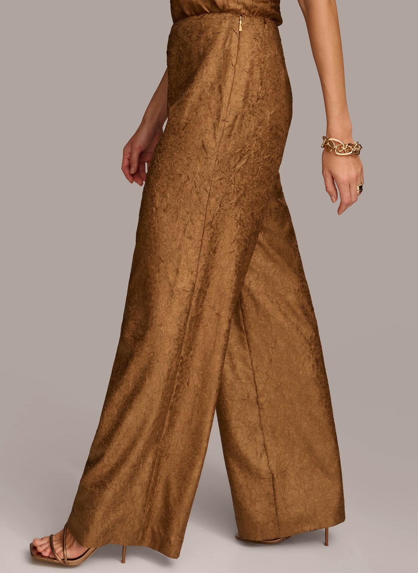 (image for) LIVELY NOVELTY HIGH WAISTED WIDE LEG PANT